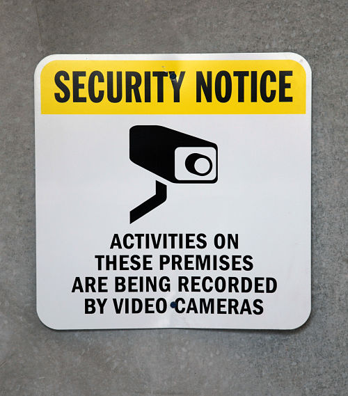 security sign