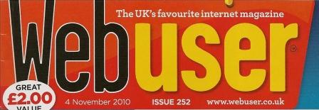 Web User Magazine The Big Property List - Best New Website